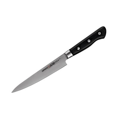 Samura Pro-S Set Of 3 Kitchen Knives: Paring Knife, Utility Knife, Chef'S Knife
