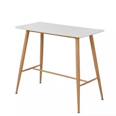 Jeffcoco Furniture 1.2m High Bar Table and Bar Stool Set For Bar Counter Home Kitchen Dining Room (Bar Table One Piece)