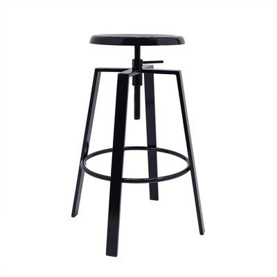 Jeffcoco Furniture Steel Bar Stool,High Bar Chair Counter Chair Bar Stool Indoor Chair Home Bar Stool 4 leg High Chair (Set Of 2)