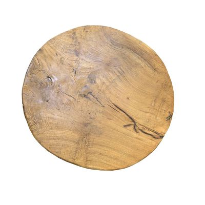Jeffcoco Furniture Solid Wood Coffee Table,Tea Table For Home Decor,Living Room,Round Side Table For Office Furniture