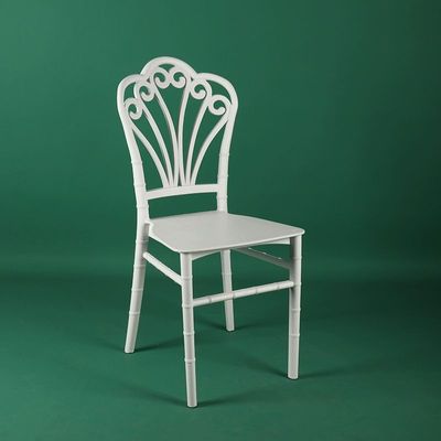 Jeffcoco Furniture stackable chair Injection processing Fixed leg plastic leisure chair outdoor/indoor outside/inside Patio/Garden chair Water/sun proof Dining chair (white 1pc)