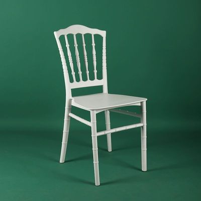 Jeffcoco Furniture stackable chair Injection processing Fixed leg plastic leisure chair outdoor/indoor outside/inside Patio/Garden chair Water/sun proof Dining chair (white 1pc)