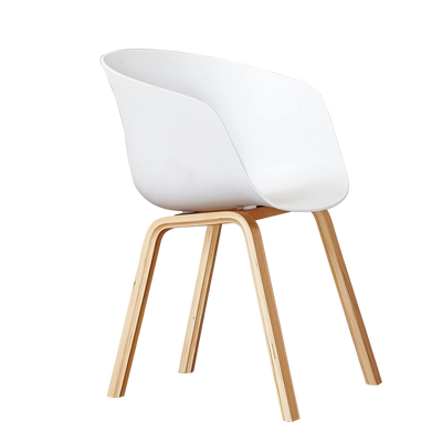 Jeffcoco Furniture Leisure Chair For Lounge,Dining desk chair white 1 pcs