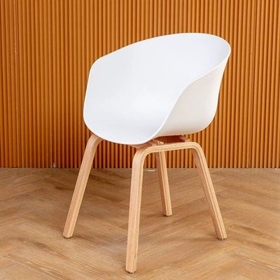 Jeffcoco Furniture Leisure Chair For Lounge,Dining desk chair white 1 pcs