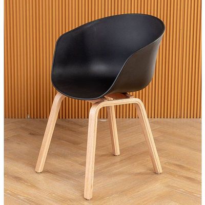 Jeffcoco Furniture Leisure Chair For Lounge,Dining desk chair Black 1 pcs