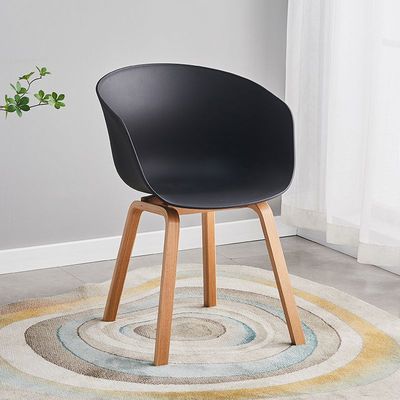 Jeffcoco Furniture Leisure Chair For Lounge,Dining desk chair Black 1 pcs