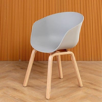 Jeffcoco Furniture Leisure Chair For Lounge,Dining desk chair Grey 1 pcs
