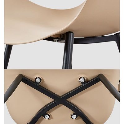 Jeffcoco Furniture Leisure Chair For Lounge,Dining desk chair Beige 1 pcs