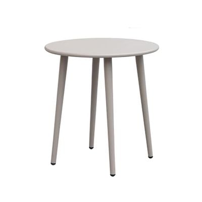 Jeffcoco Furniture Aluminium Outdoor Table,Water proof Garden Round Table 80cm Dia (1 pc)