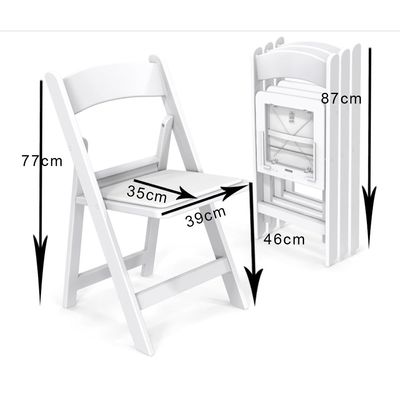 Jeffcoco Furniture Folding School Chair,White Metal News Meeting Chair For Office,Home,School Use(White 1 Pc)