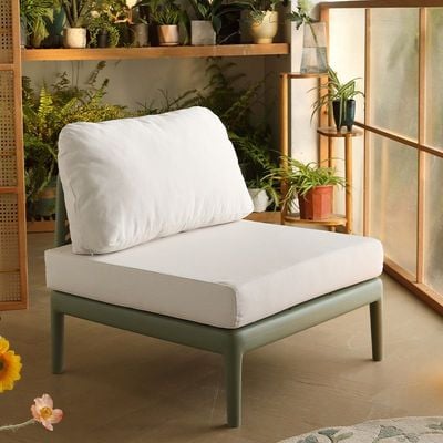 Jeffcoco Furniture Outdoor Sofa Set with Coffee Table 3+1+1+1 Garden Unique Modern Design Heat Proof Balcony Furniture
