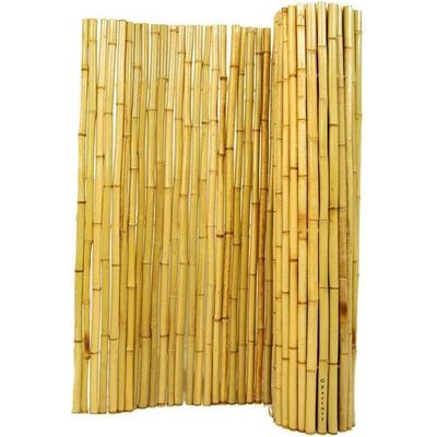 Egardenkart® Natural Rolled Bamboo Fence Thick Natural Privacy Fence (300, 250)