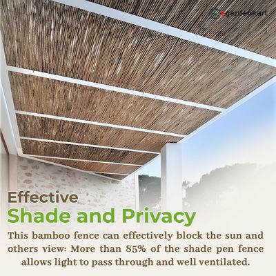 Egardenkart® Bamboo Reed Fence/Privacy Fence (2.4mtrsx6mtrs)