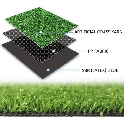 Egardenkart Artificial Turf Wall Carpet Fake Grass -10mm (200cm x 700cm)