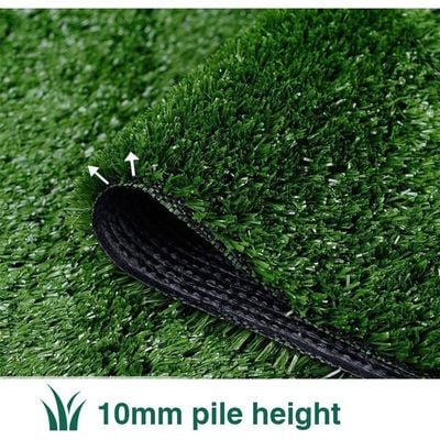 Egardenkart Artificial Turf Wall Carpet Fake Grass -10mm (200cm x 700cm)