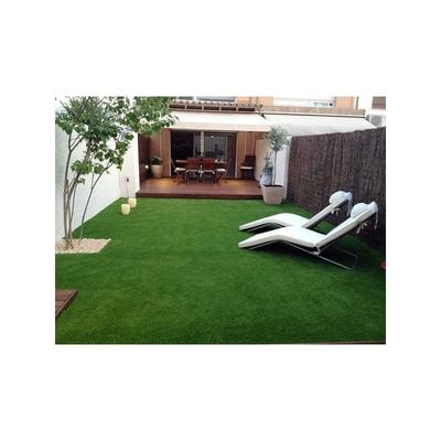 Egardenkart Artificial Grass Carpet 26mm Fake Grass Turf 2meters x 7meters 14SQM Square Meters(200cm x 700cm, Green)