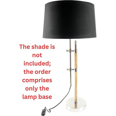 Wooden Metal Desk Lamp Base  Classic Architect Study Table Lamp (Desk Lamp)