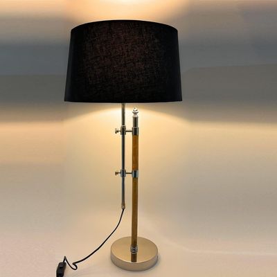 Wooden Metal Desk Lamp Base  Classic Architect Study Table Lamp (Desk Lamp)