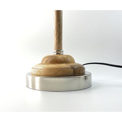 Wooden Metal Desk Lamp Base Classic Architect Study Table Lamp (Desk Lamp)