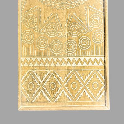 Wall Decor Hand Carved Mandala Wall  Art Panel  For Office Living Room  Bedroom Decoration , Home Decor Rustic  Frame Wall Art In 1 Pc Carved Wood Boho Wall Decor Panel 92 X 30 Cm 