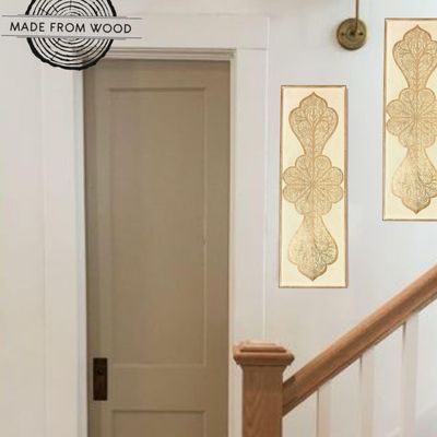 Wall Decor Hand Carved Mandala Wall  Art Panel  For Office Living Room  Bedroom Decoration , Home Decor Rustic  Frame Wall Art In 1 Pc Carved Wood Boho Wall Decor Panel 92 X 30 Cm 