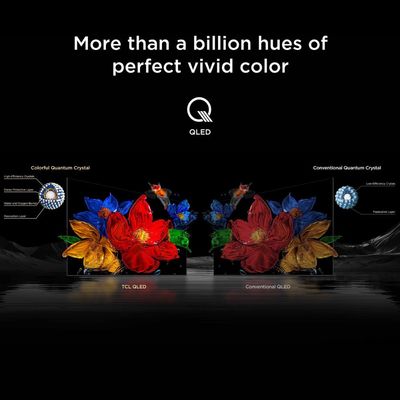 Tcl 55 Inch Tv C6K Premium Qd-Miniled Tv | | Precise Dimming Series Up To 512 Zones | High Hdr Brightness | Qled | Hva Panel | Onkyo 2.1 Hi-Fi System | Aipq Pro Processor | 144Hz Native Refresh Rate | Ultra Slim Design | 2025