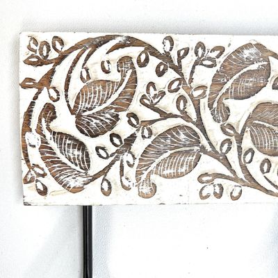 Wall Mounted Rustic Wooden  Hooks For Hanging - Wall Hooks Entryway Kitchen Hanger - Hanging Organizer Decorative Holder - Key Holder For Wall - Door Hook Clothes Hanger 