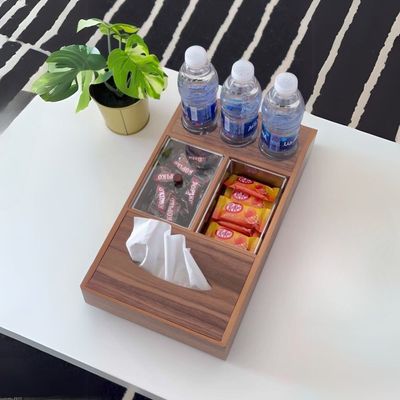 Wooden Coffee Table Organizing Tray - Medium