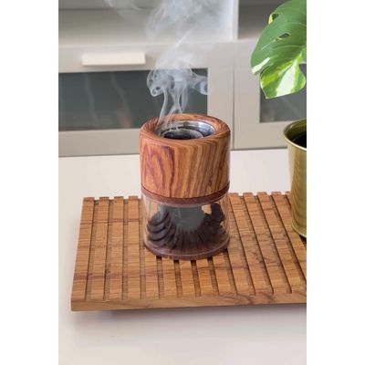 Mini Wooden Incense Burner
