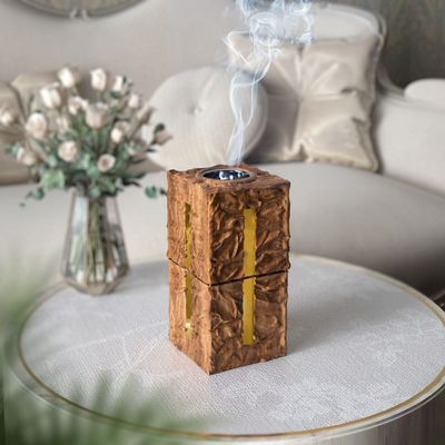 Wooden Acrylic Superposed Incense Burner