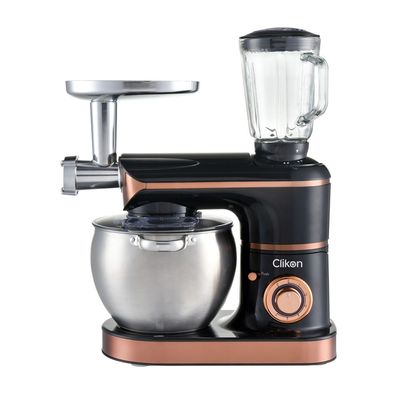 Kitchen Stand Mixer With Blender & Meat Grinder, 1500W, 8.5L Stainless Steel Bowl With Handle And 1.5Ltr Jar, 6 Speeds + Pulse With Dough Hook, Beater, Whisk Attachments, Tilt-Head Design