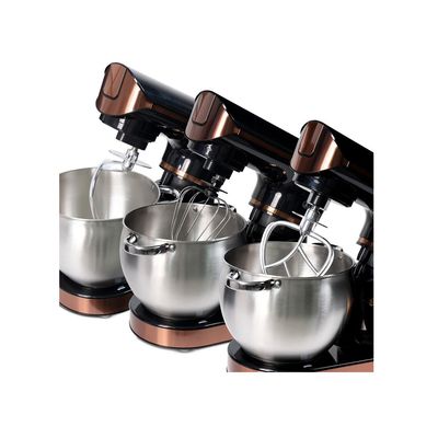 Kitchen Stand Mixer With Blender & Meat Grinder, 1500W, 8.5L Stainless Steel Bowl With Handle And 1.5Ltr Jar, 6 Speeds + Pulse With Dough Hook, Beater, Whisk Attachments, Tilt-Head Design