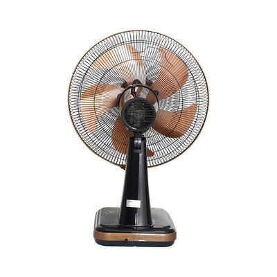 Clikon 16 Inch Table Fan With Strong Safety Grill, Swing Function, 3 Speed Settings, 45 Watts, Copper - Ck2032