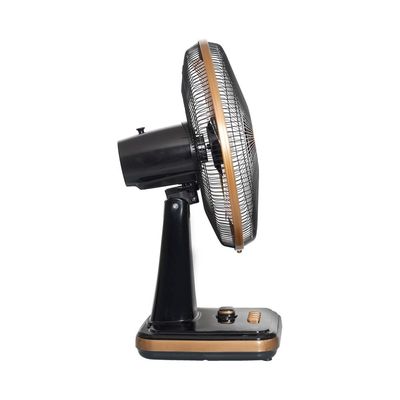 Clikon 16 Inch Table Fan With Strong Safety Grill, Swing Function, 3 Speed Settings, 45 Watts, Copper - Ck2032