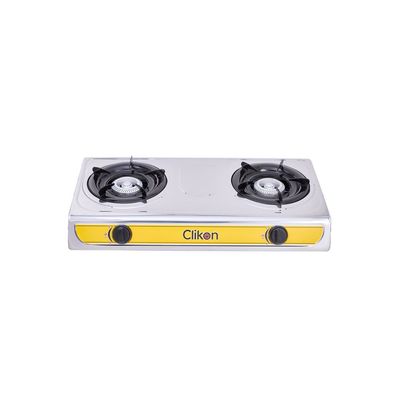 2 Burner Stainless Steel Gas Stove Cooktop Ck2144