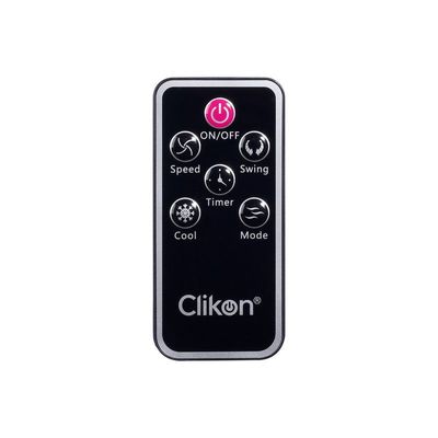 Clikon Floor Air Conditioner Less Than 3000 Btu, With Remote Control, Black - Ck2803, 2 Year Warranty