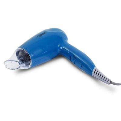 Clikon Foldable Travel Hair Dryer With Speed And Heating Level Combined And Overheating Protection, Blue - Ck3302