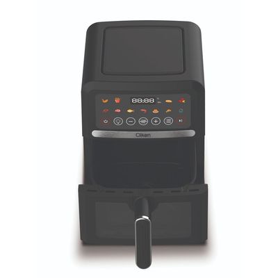 Digital Air Fryer 5 L Multi-Function For Frying, Baking, Grilling, Roasting, Safety Lock, Cool Touch Handle, 1500W