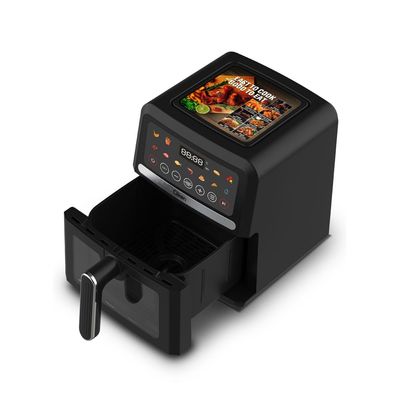 Digital Air Fryer 5 L Multi-Function For Frying, Baking, Grilling, Roasting, Safety Lock, Cool Touch Handle, 1500W