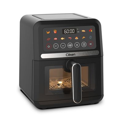 Digital Air Fryer 5 L Multi-Function For Frying, Baking, Grilling, Roasting, Safety Lock, Cool Touch Handle, 1500W