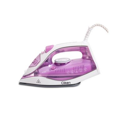 Clikon Steam Iron With Non-Stick Soleplate/Self Clean Function 250 Ml 2200 W