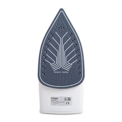 Clikon Steam Iron With Non-Stick Soleplate/Self Clean Function 250 Ml 2200 W