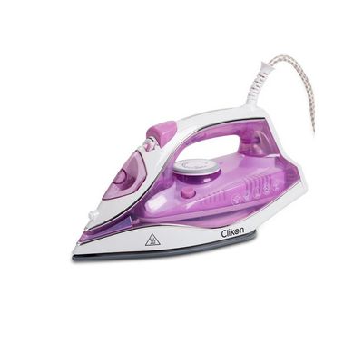 Clikon Steam Iron With Non-Stick Soleplate/Self Clean Function 250 Ml 2200 W