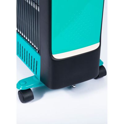 Clikon 1100W/2200W Quartz Heater With Wheels & Safety Switch - Portable Heating Solution