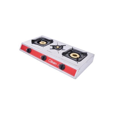 3-Burner Stainless Steel Gas Cooktop/Stove Ck4253