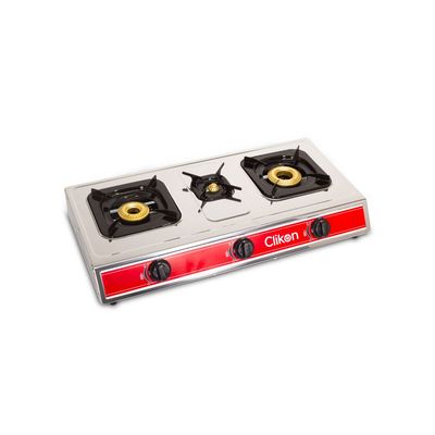 3-Burner Stainless Steel Gas Cooktop/Stove Ck4253