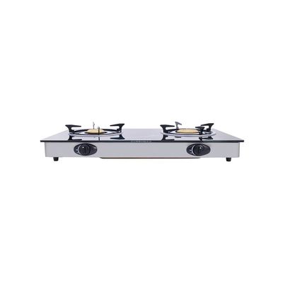 Clikon Double Burner Glass Top Gas Stove 2 Burner Glass Top Gas Stove Cooktop Ck4270