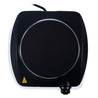 Clikon - Single Design Hot Plate, Variable Temperature Control, Over Heat Protection, Black, 1500 Watts - Ck4285