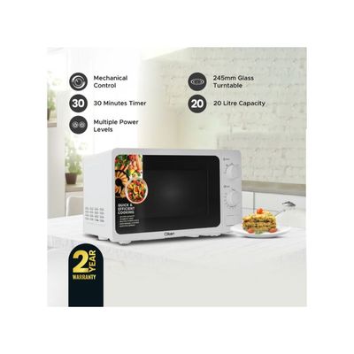 Microwave Oven With 5 Power Levels And 35 Minute Timer 20 L,700W