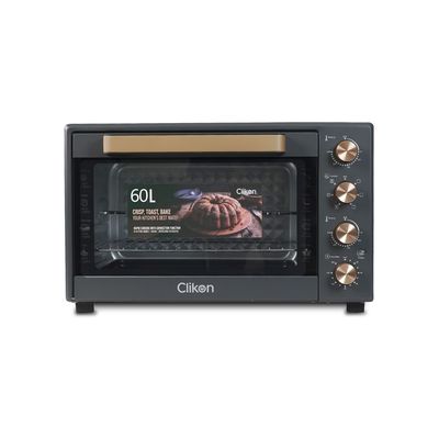 Dual Chef Grill & Bake 60L Electric Convection Oven With Rotisserie – Multi-Function, Stainless Steel, Adjustable Temperature, Accessories Included 1900 W
